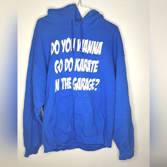 Gildan Other - Step Brothers Movie Hoodie Large "Do you wanna go do Karate in the Garage? YUP!